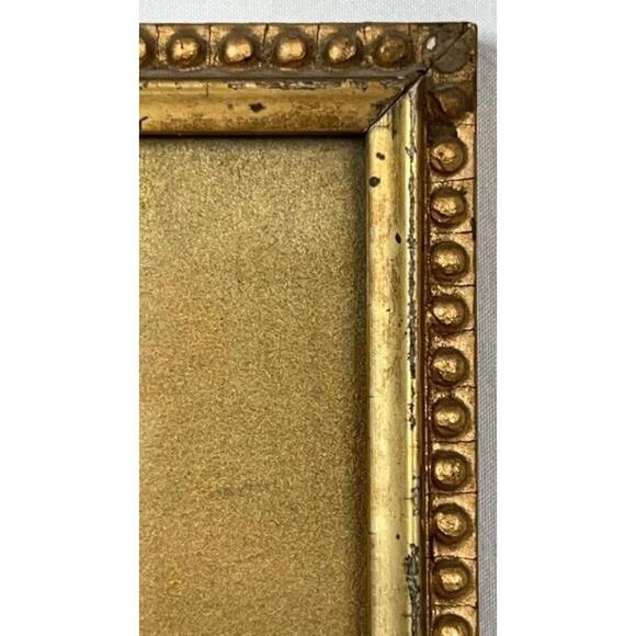 Antique Louis Apal Dutch Windmill Original Watercolor Gold Ornate Frame RARE - Picture 9 of 14